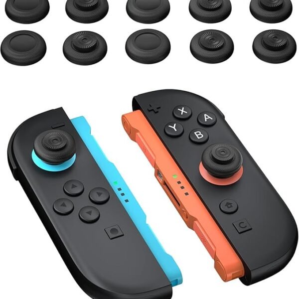 NEWDERY Thumb Grips for Nintendo Switch 2/Switch Pro Controller