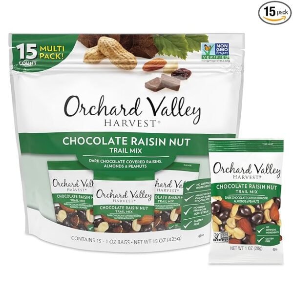 Orchard Valley Harvest Chocolate Raisin Nut Trail Mix