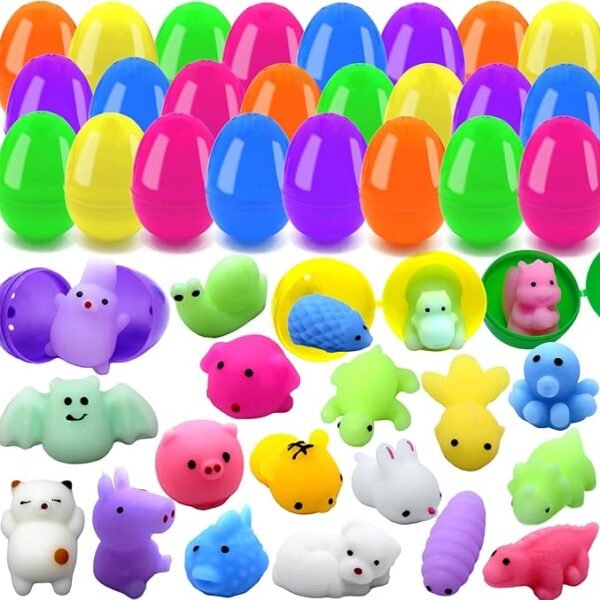 24 PCS Plastic Easter Eggs Filled
