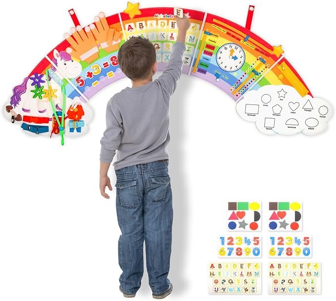 Montessori Sensory Wall Busy Board