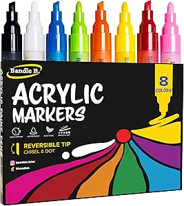 Bandle B. Acrylic Paint Markers