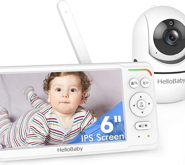 HelloBaby Baby Monitor 6" World First IPS
