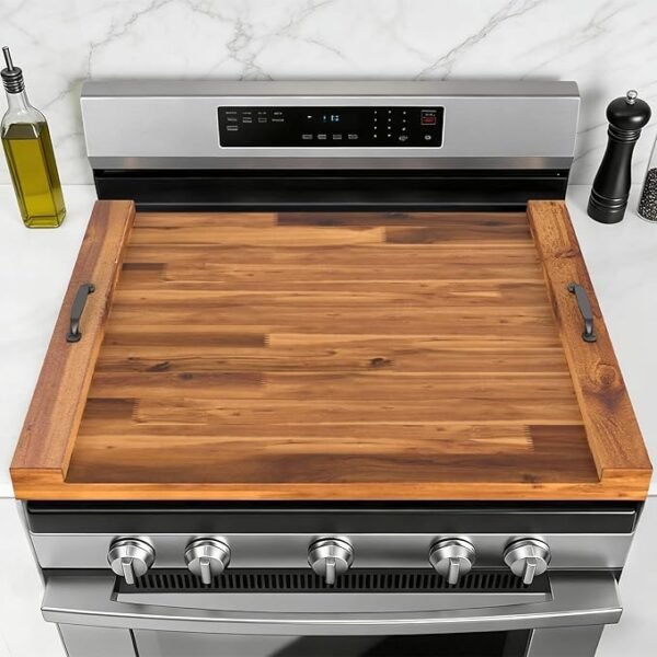 DUMOS Noodle Board Stove Cover with Handles