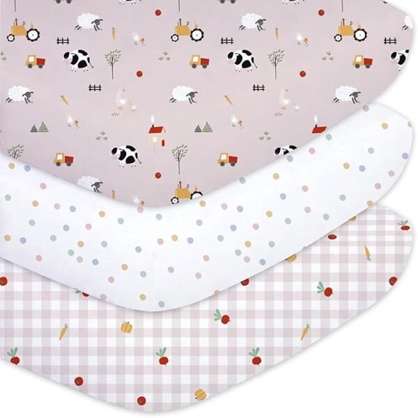 Little Grape Land Crib Sheets Baby
