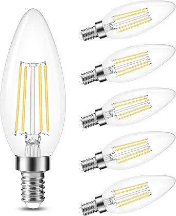 Cotanic Dimmable E12 Candelabra LED Bulbs