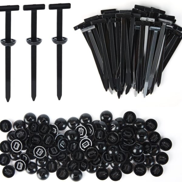 100 Pack T-Shaped Zip Ties