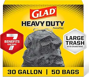 Glad Large 30 Gallon Trash Bags