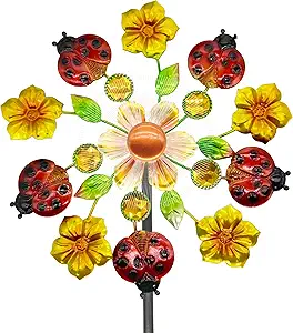 Solar Wind Spinners Outdoorsfor Yard and Garden