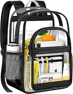 Clear Backpack for School - 17 inch Heavy Duty
