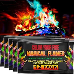 Magical Flames Fire Color Packets (12 Pack)