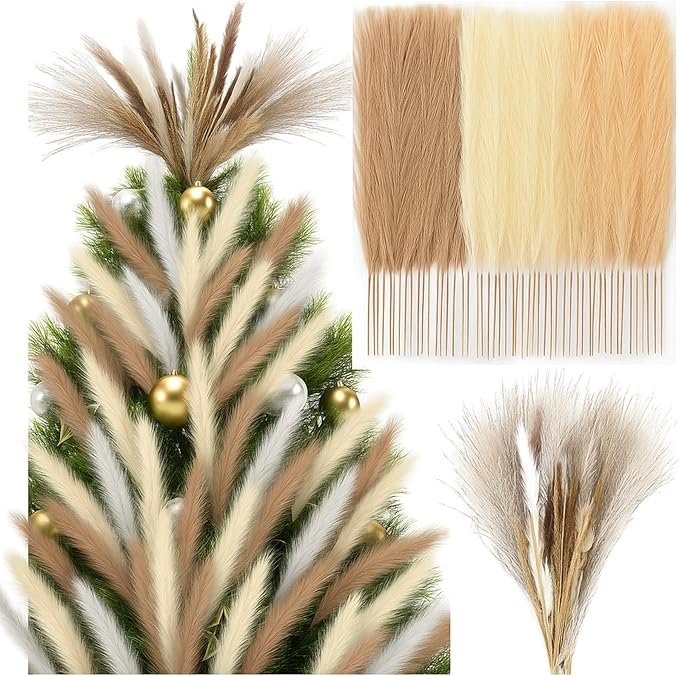 137pcs Christmas Dried Pampas