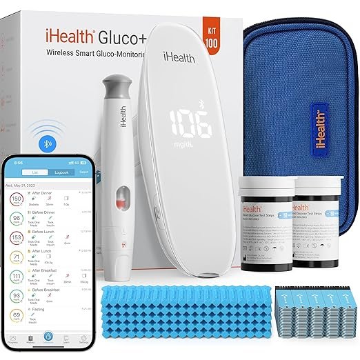 iHealth Gluco+ Wireless Smart Blood Glucose