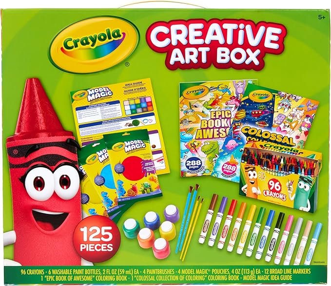 Crayola Art Set for Kids (125pcs)