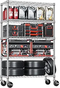 IZEUK 5-Tier Storage Shelving Unit