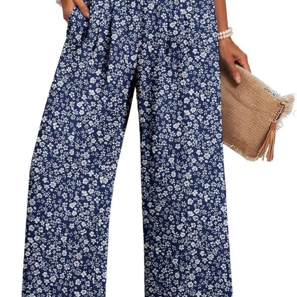 Lepunuo High Waisted Wide Leg Palazzo Pants