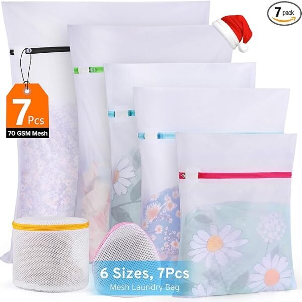 Ultimate 7 Pack 6 Size Mesh Laundry