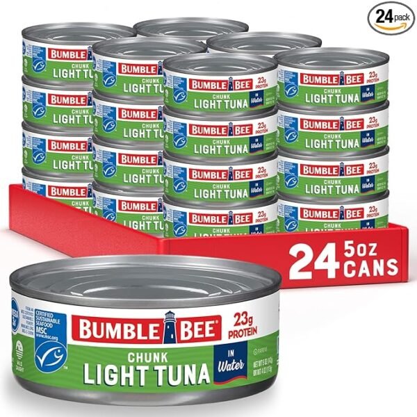 Bumble Bee Chunk Light Tuna In Water