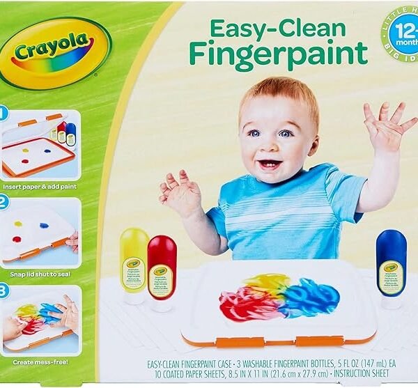 Crayola Mess Free Finger Painting Station