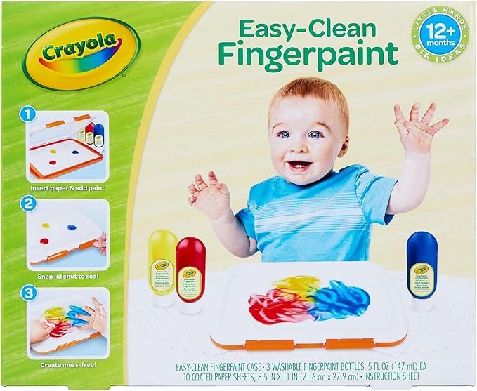 Crayola Mess Free Finger Painting Station