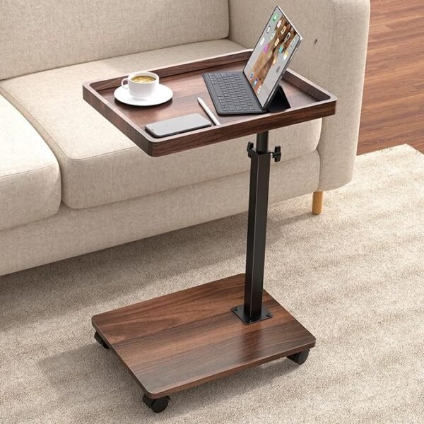 C Table End Table Adjustable Height