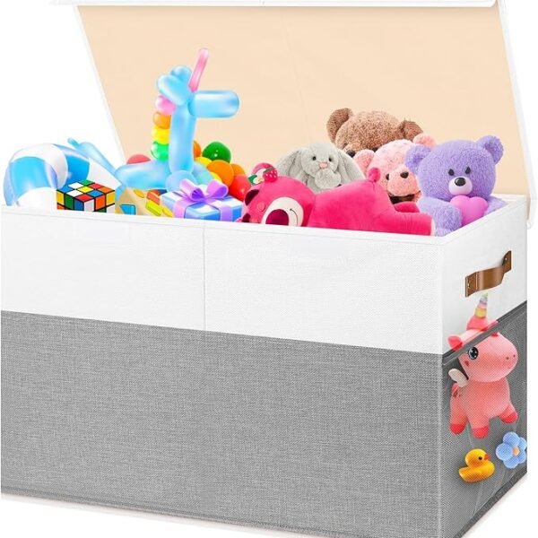Large Toy Box, Collapsible Sturdy Storage Chest