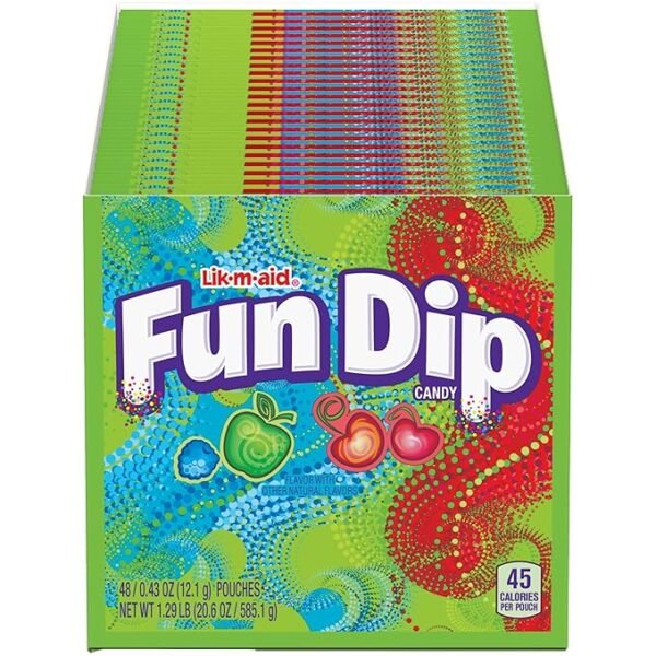 Wonka Fun Dip, Assorted Flavor Party Pack