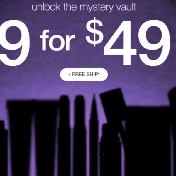 TARTE---mystery bundle 9-$49