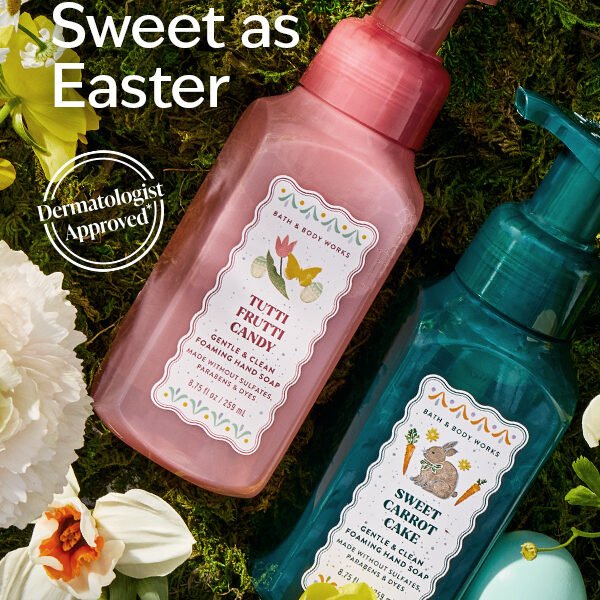 Bath and Body Hand soaps only $3.95