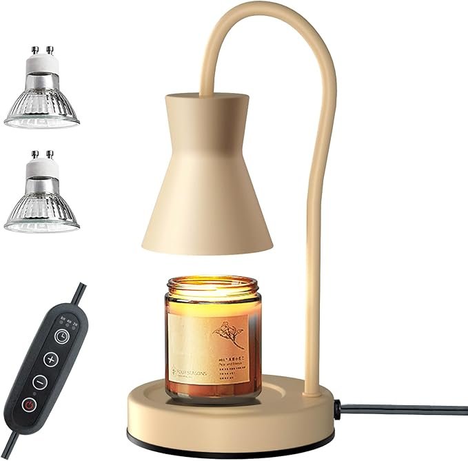 Candle Warmer Lamp with Timer and Dimmer