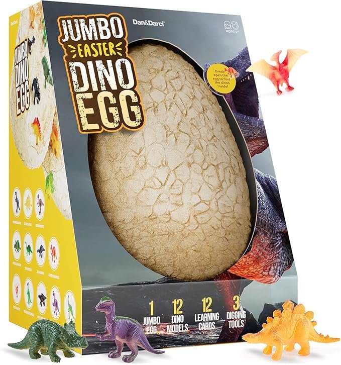 Dan&Darci Jumbo Dino Easter Egg