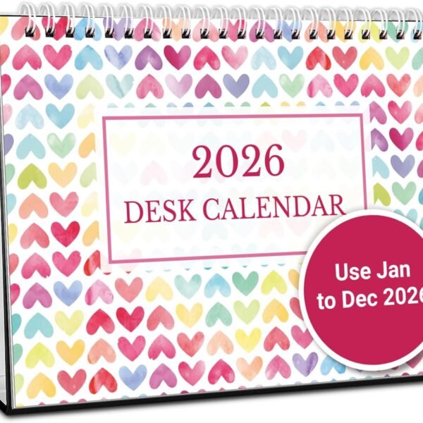 CRANBURY Small Desk Calendar 2026