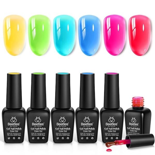 Beetles Jelly Gel Nail Polish Set