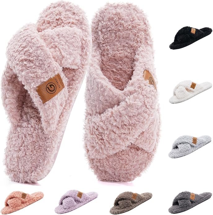 Slippers for Women Fuzzy House Slippers
