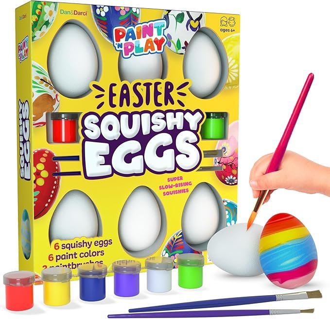 Dan&Darci Easter Egg Squishy Painting Kit