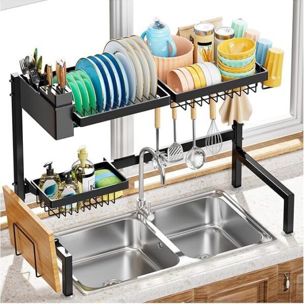 YKLSLH Over The Sink Dish Drying Rack