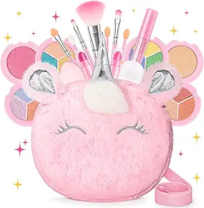 Kids Real Makeup Kit for Girls 3-10 Years Old