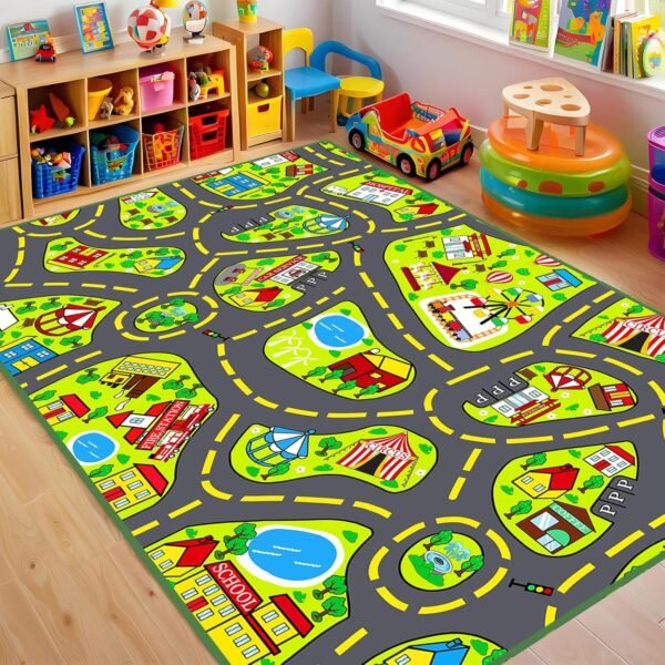Kids Rug for Playroom Bedroom