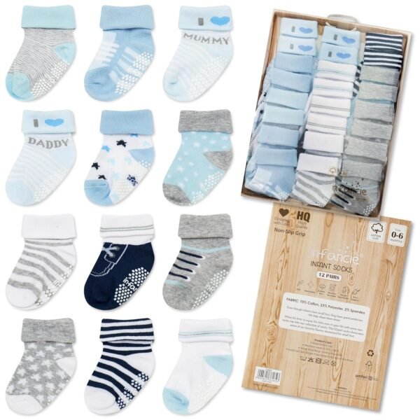 Baby Socks Infant Socks 12 Pair
