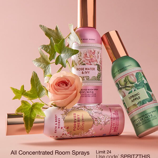 Bath and Body Room Sprays ONLY $3.50