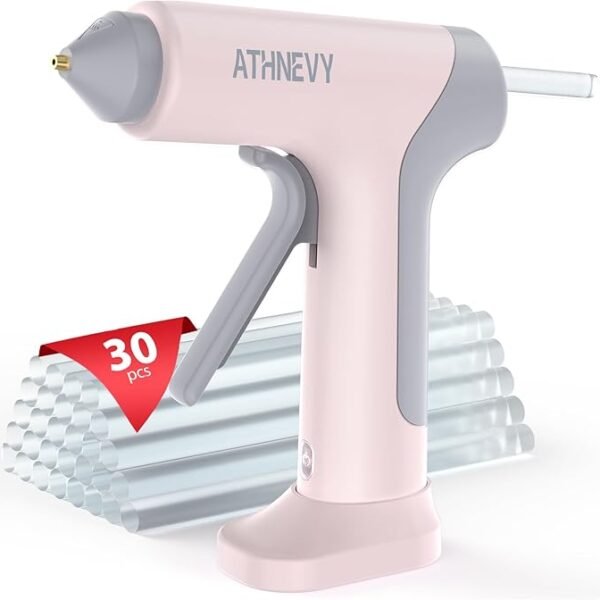 Cordless Hot Glue Gun, 4V 10s Fast Preheat