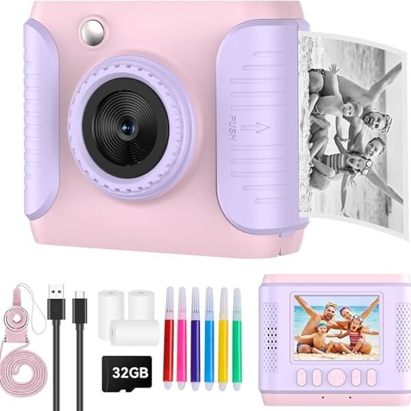 Kids Instant Print Camera