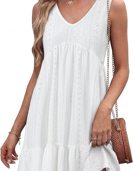 Summer Dresses for Women 2026 - Casual Sleeveless