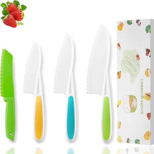 WALAWALA 4PCS Kids Knife Set for Real