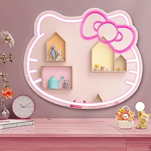 Cute Cat Neon Sign 16x14in Anime Cute Cat