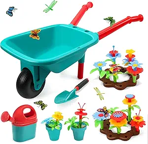 CUTE STONE Kids Gardening Tool Set
