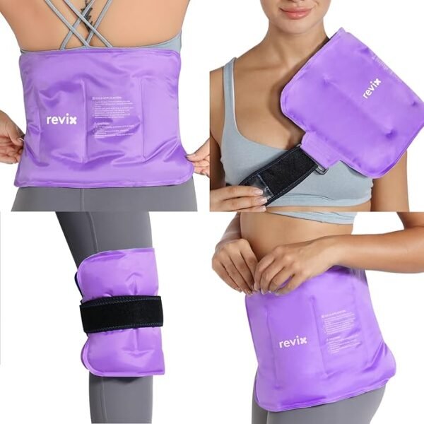 REVIX Ice Packs for Injuries Reusable Gel
