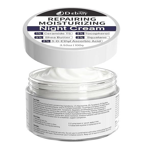 Night Cream Moisturizer Face with 3% Tocopherol