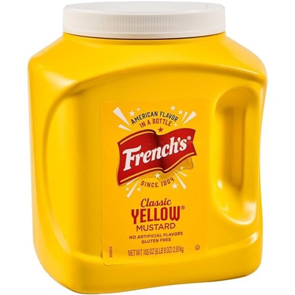 French's Classic Yellow Mustard, 105 oz - One 105