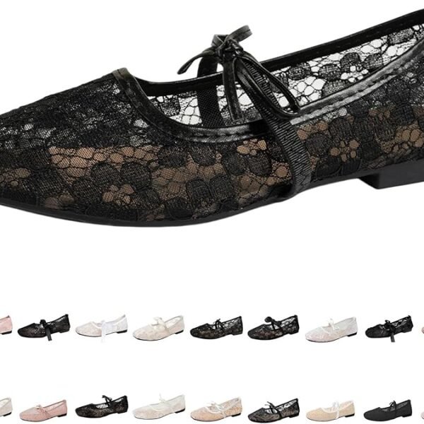 Lace Ballet Flats for Women