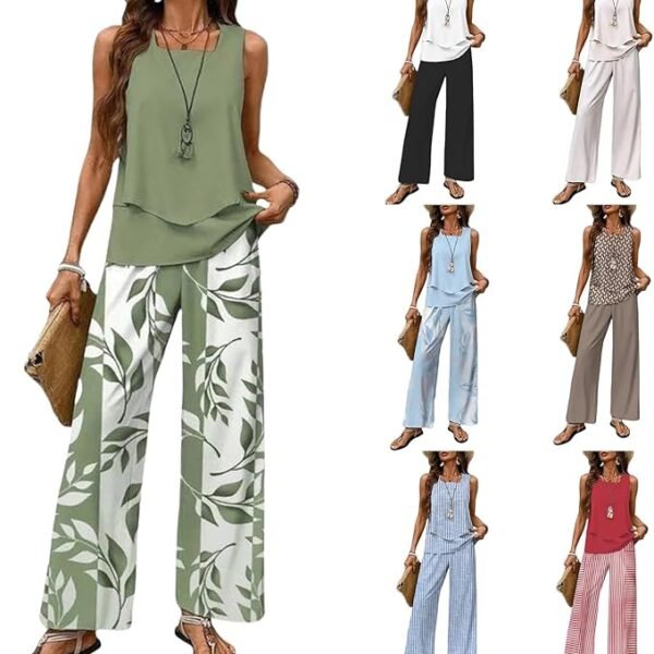 2 Piece Sets for Women Summer Boho Lounge Sets